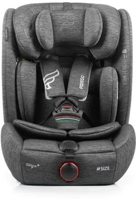 Fairgo Forza i-Size Kindersitz (76-150 cm) - Steingrau