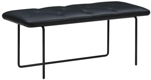 Wendelbo Tip Toe Bank 45x110 Parma Schwarz