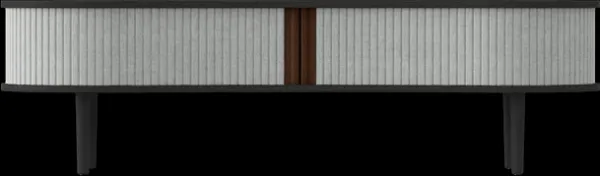 Umage Audacious TV-Bank Schwarze Eiche/Sterling