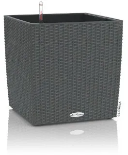 CUBE - Granitfarbene Flechtoptik