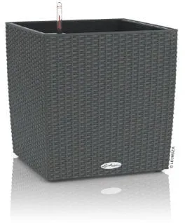 CUBE - Granitfarbene Flechtoptik