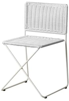 Santa & Cole Ram�f3n Chair Outdoor-Stuhl Natürlich Weiß