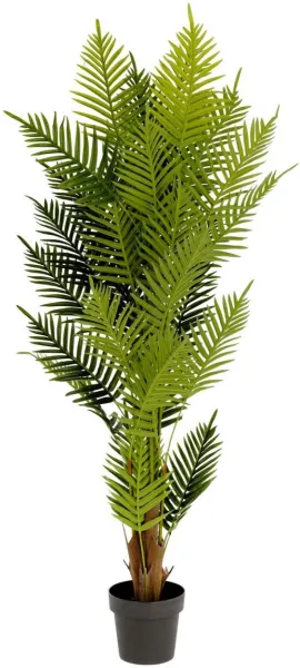 Palmera, Künstliche Pflanze, grün/schwarz, H150x70x70 cm