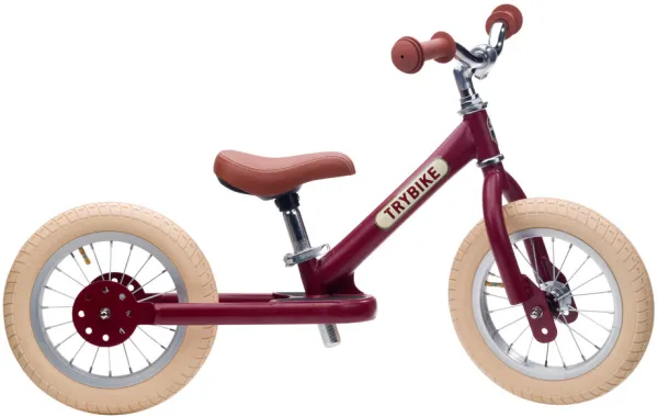 Laufrad, 2-rädrig, Vintage Rot