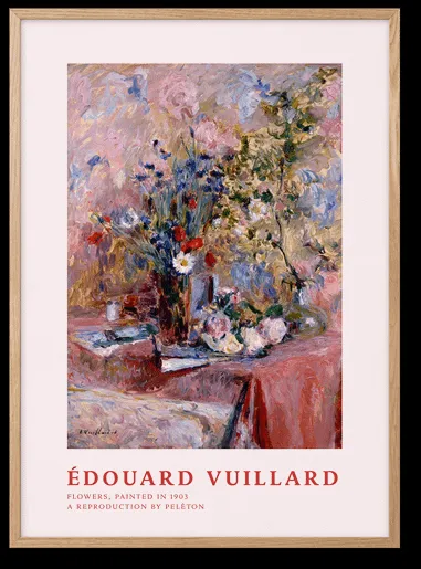 Peléton Flowers 70x100 Poster