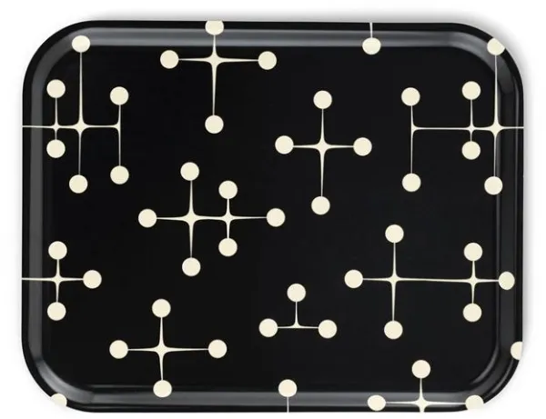 Vitra Classic Tablett Groß Dot Pattern/Reverse Dark