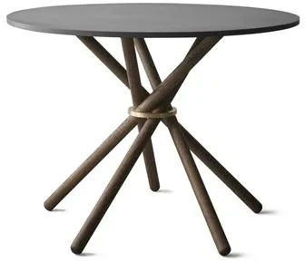 Eberhart Hector 105 Esstisch Dunkelbeton/Dunkleiche