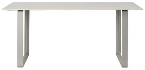 Muuto 70/70 Esstisch 170x85 Linoleum Grau/Grau